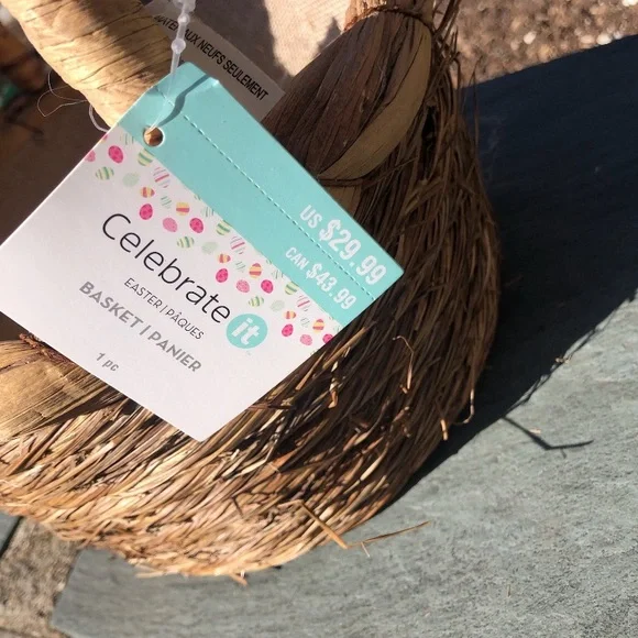 Bunny Easter basket - Picture 3 of 3